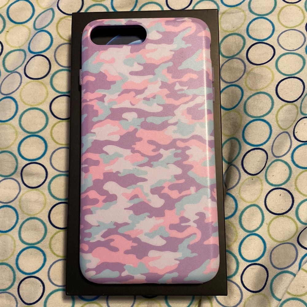 iPhone 8 Plus cotton candy camo velvet caviar case